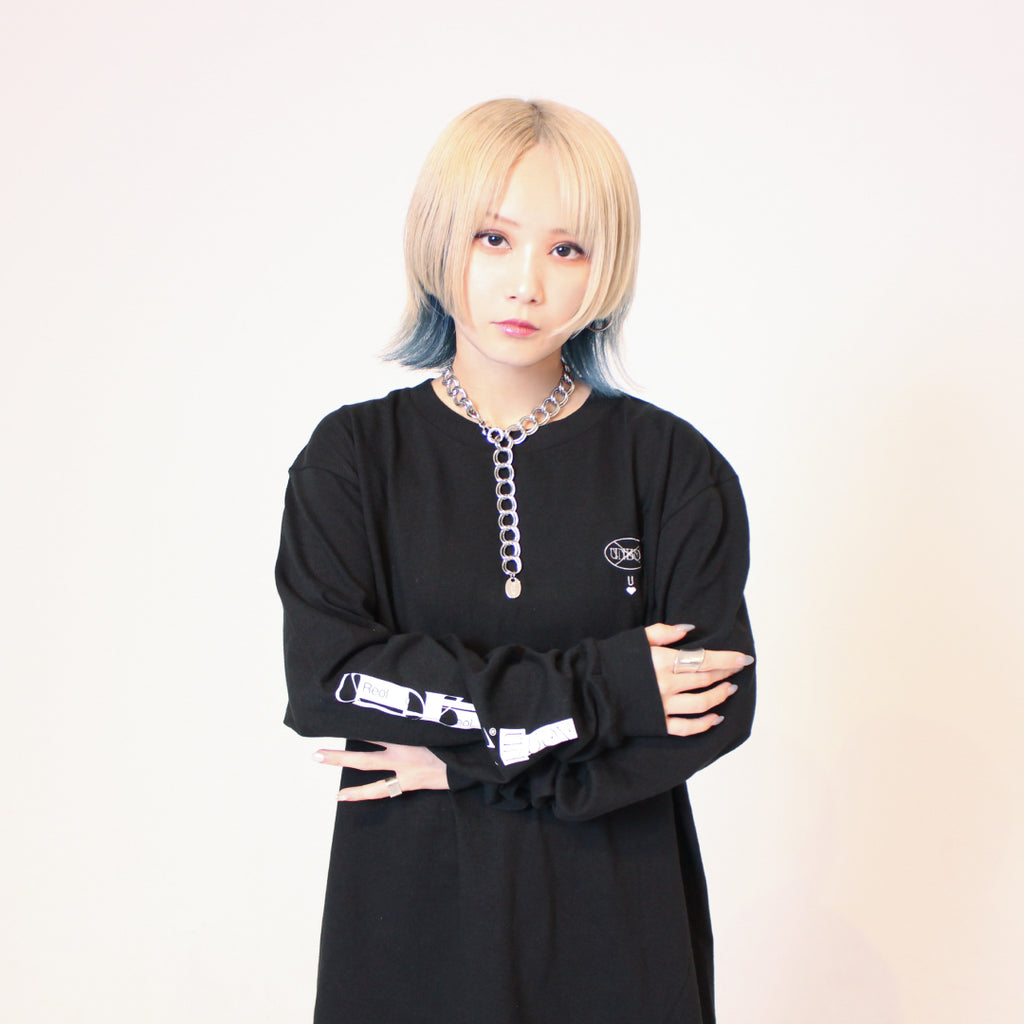 UNBOX LONG TEE(black) - UNBOX – Reol ONLINE SHOP