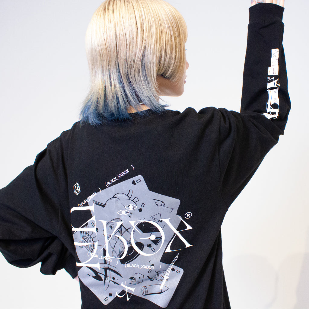 UNBOX LONG TEE(black) - UNBOX – Reol ONLINE SHOP