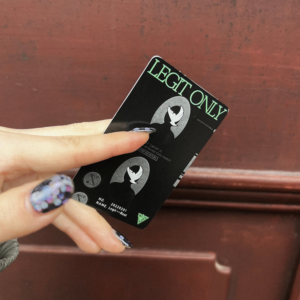 Legit Membership Card -極秘- – Reol ONLINE SHOP