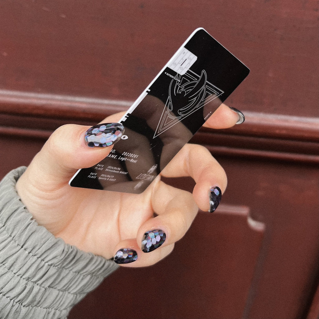 Reol LegitデジタルID型カード Reol_FCLIVE2024_look_PVCcard_2