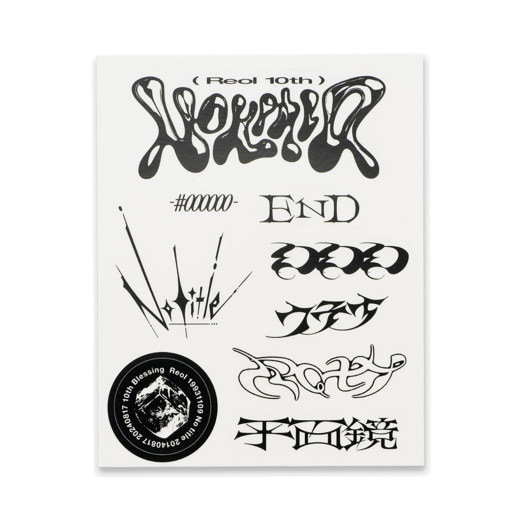 Rio TATTOO雑誌10冊セット Reol_Notitle_goods1_faceseal_1
