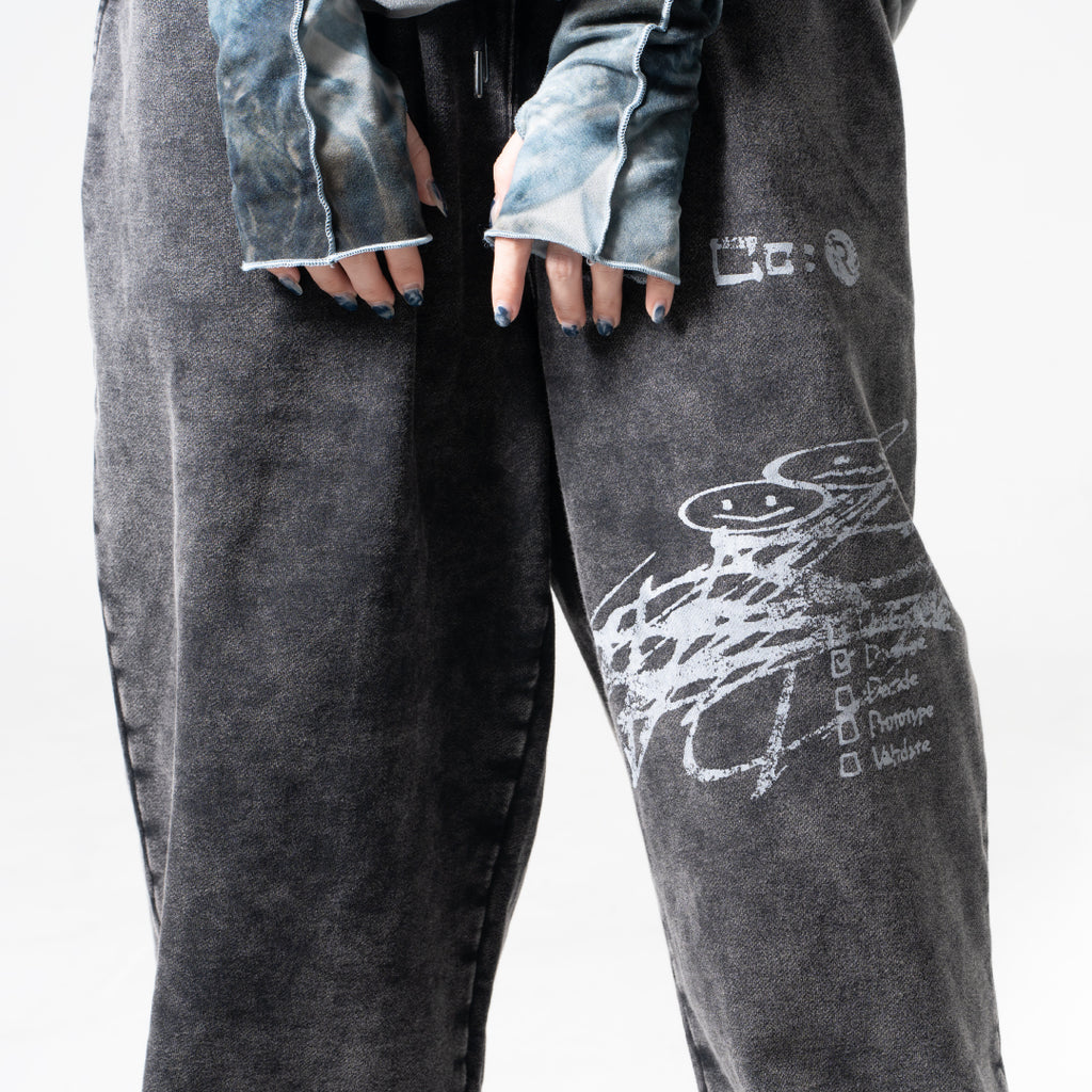 Reol DOODLE SWEAT PANTS - CC