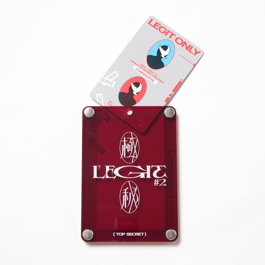 【Legit会員限定】Legit Acryl Pass Holder #2