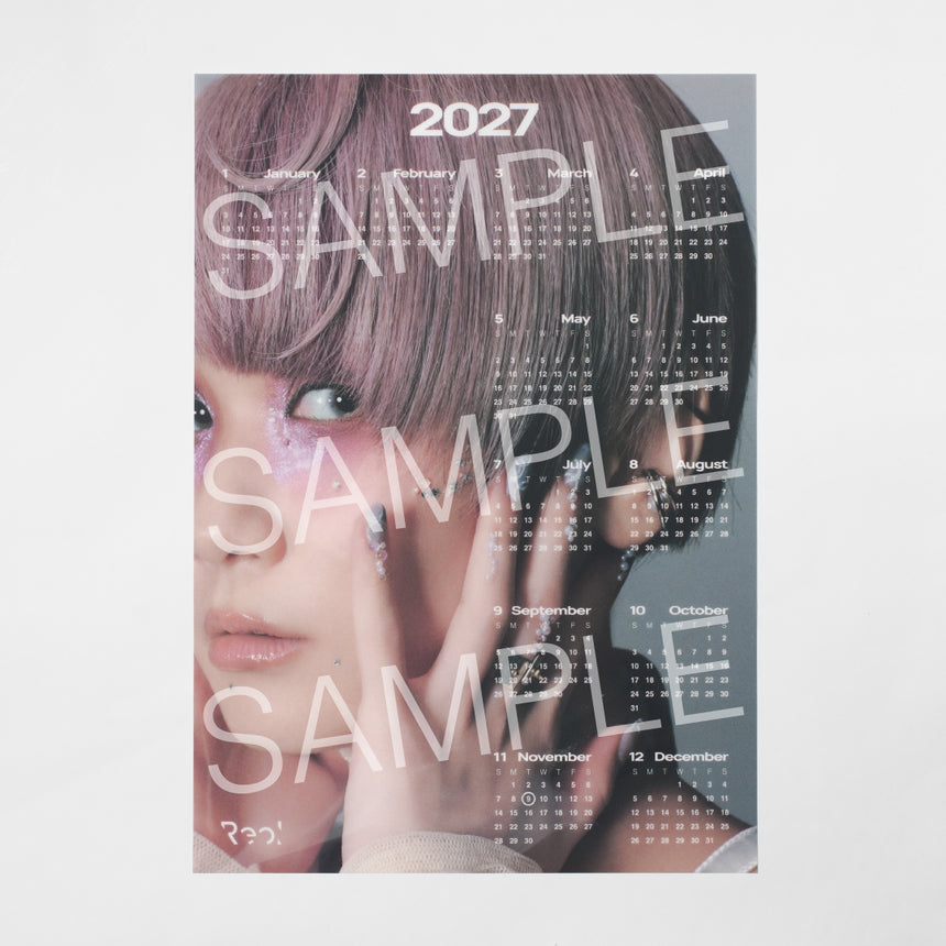 【Legit会員限定】Reol Calendar 2027(A3)