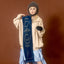 【Legit会員限定】編 FRINGE TOWEL(梟 blue)