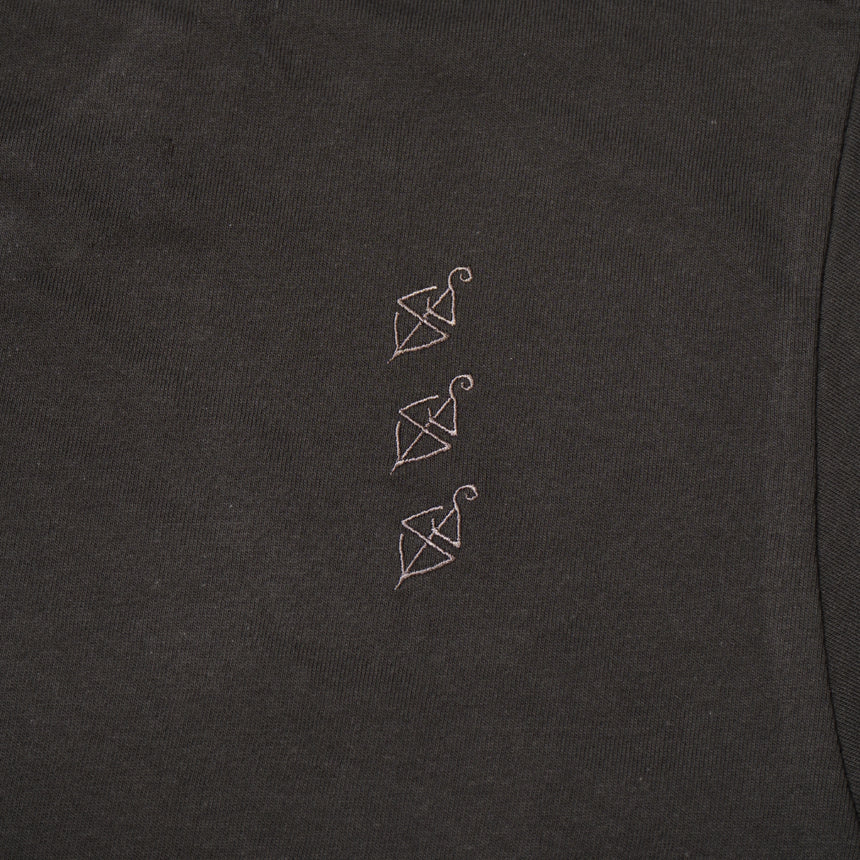 知 STONE TEE(藍墨 black)