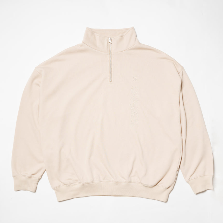 初 ZIP-UP SWEAT(生成 ecru)