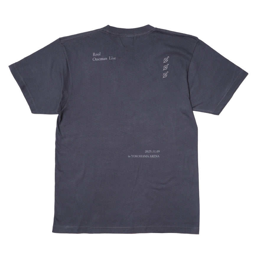 【11/9〜販売】知 STONE TEE (呉須 blue)