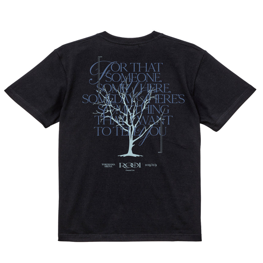 【11/9〜販売】識 TREE TEE(呂色 black)