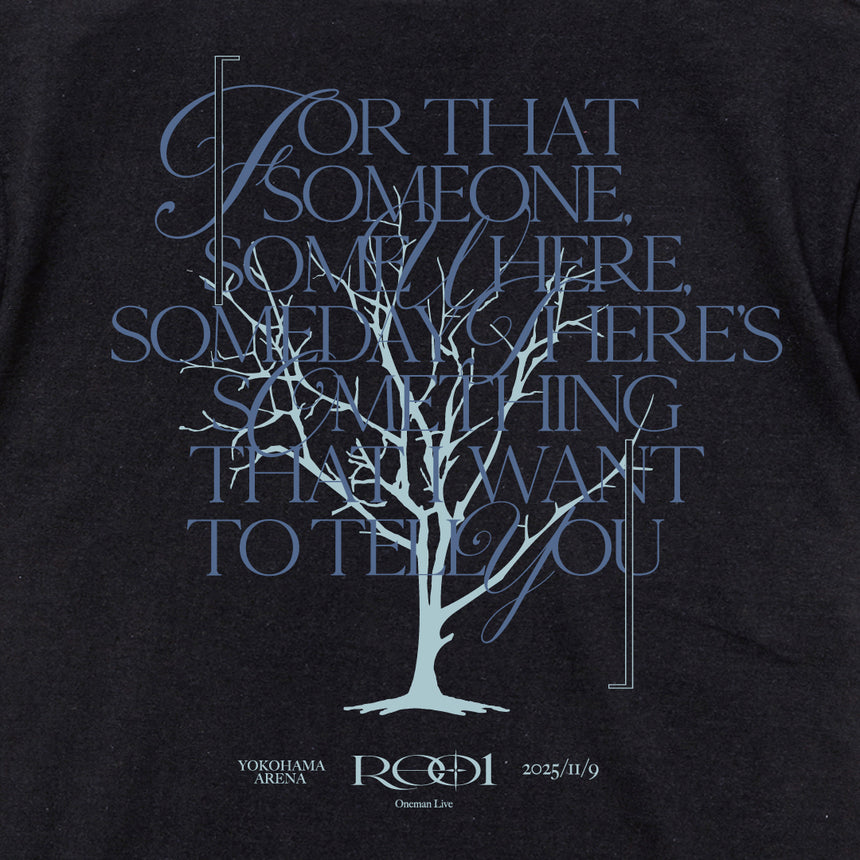 【11/9〜販売】識 TREE TEE(呂色 black)